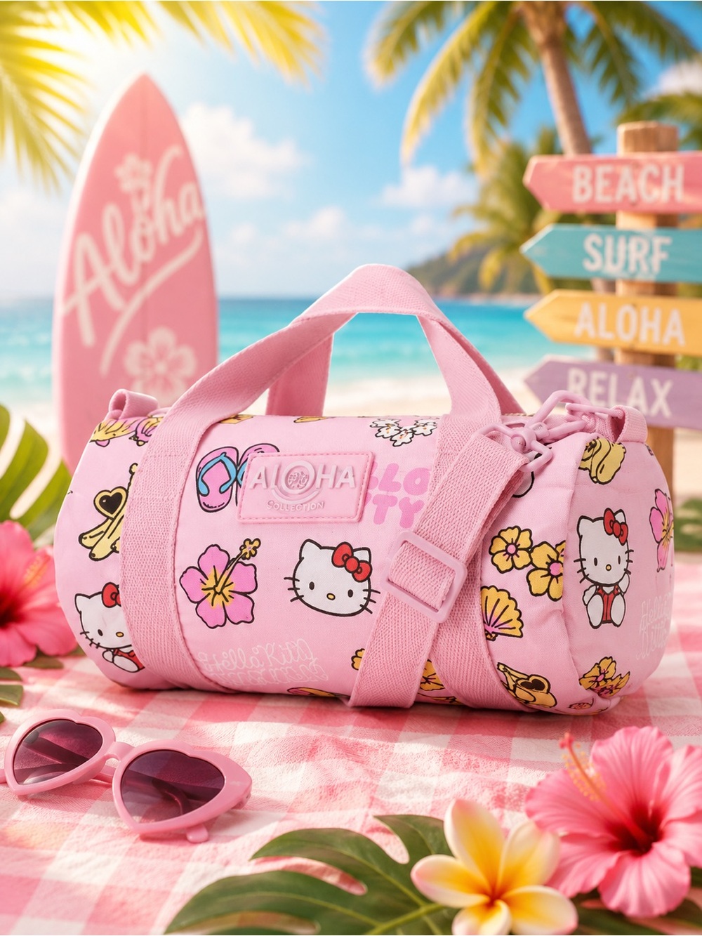 Aloha Collection x Hello Kitty Mini Duffle